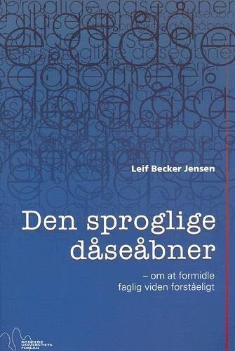 Den Sproglige Dåseåbner - Leif Becker Jensen - Bog
