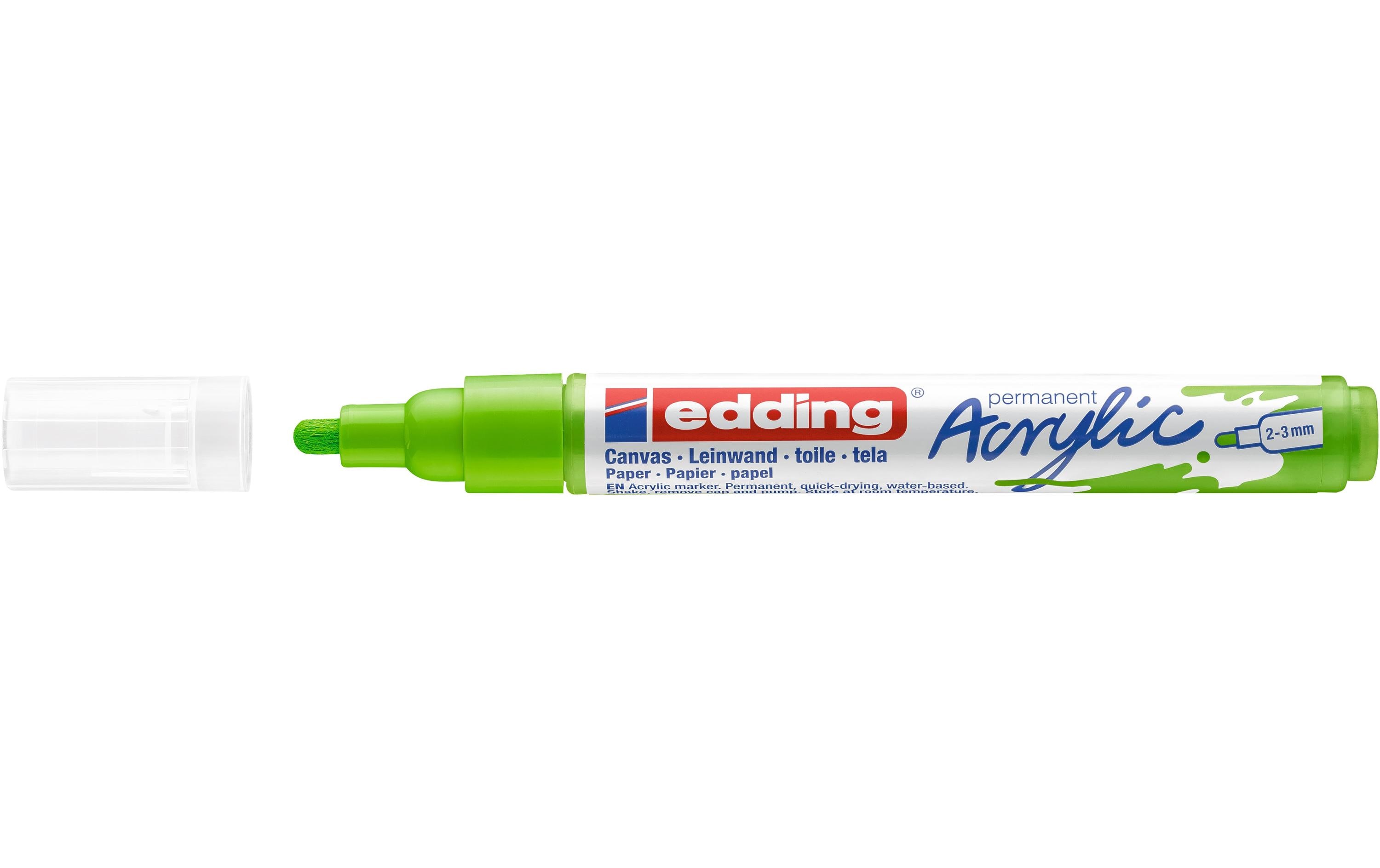 Acrylmarker 5100 Medium, GelbgrünSchnelltrocknende Acrylstifte