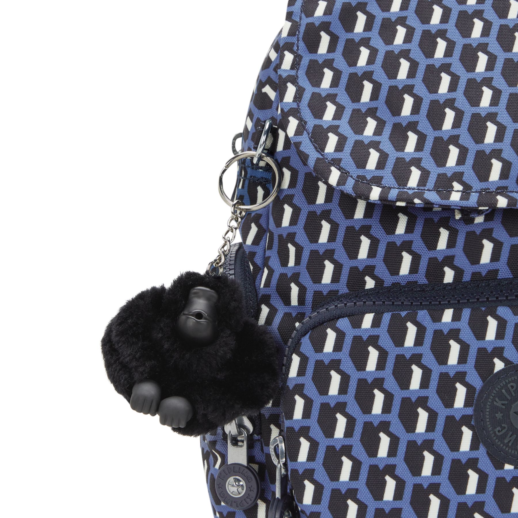 CITY ZIP MINI Mini sac à dos avec bretelles ajustables - 3D K Blue