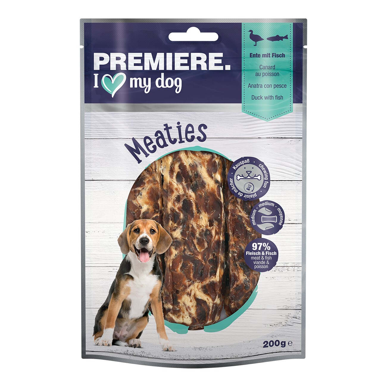 PREMIERE Meaties Ente mit Fisch 200g