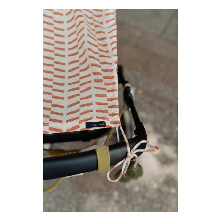 Mara Mea Protection UV pour poussette | Terracotta