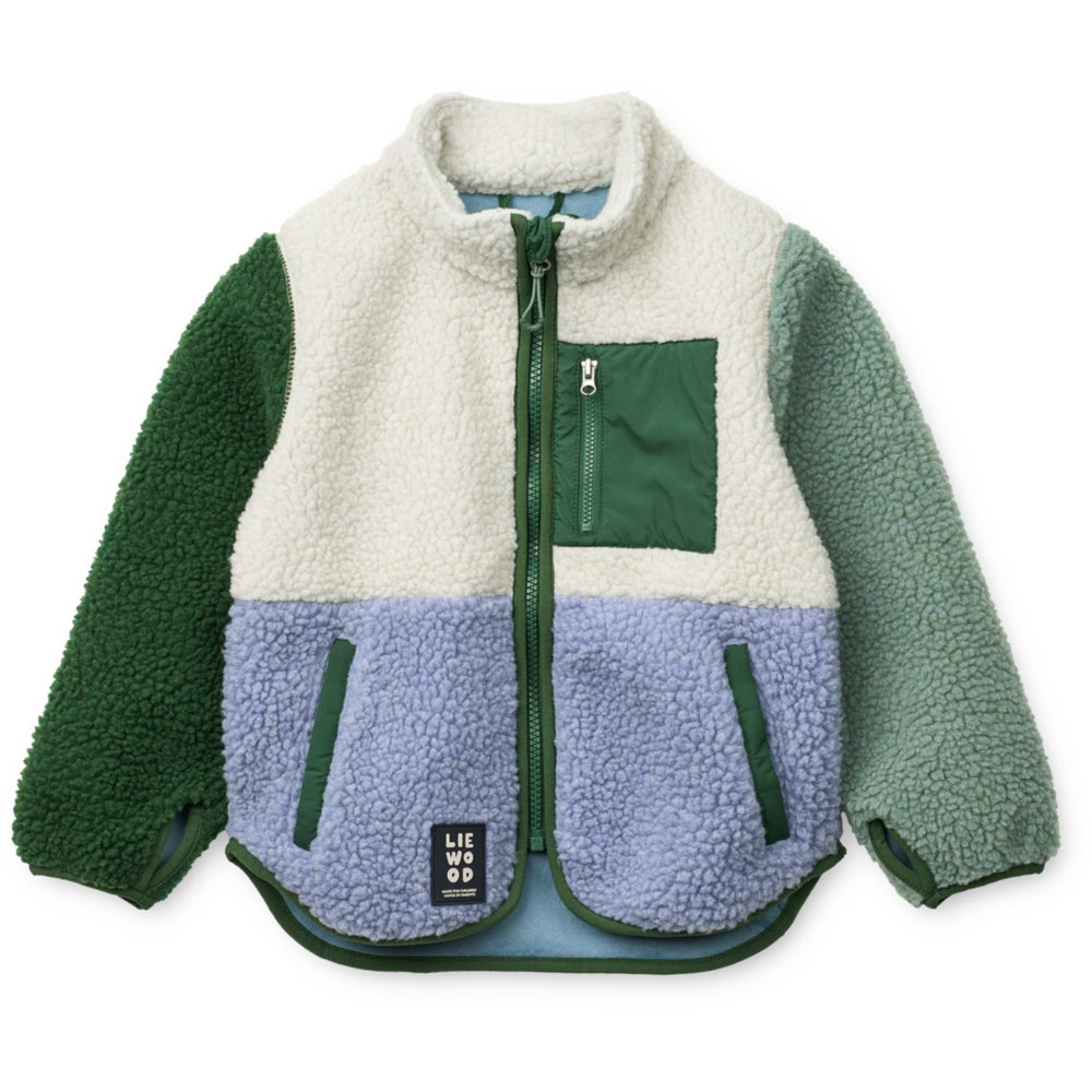 Køb LIEWOOD Dusty Lavender Multi Mix Nolan Pile Jakke