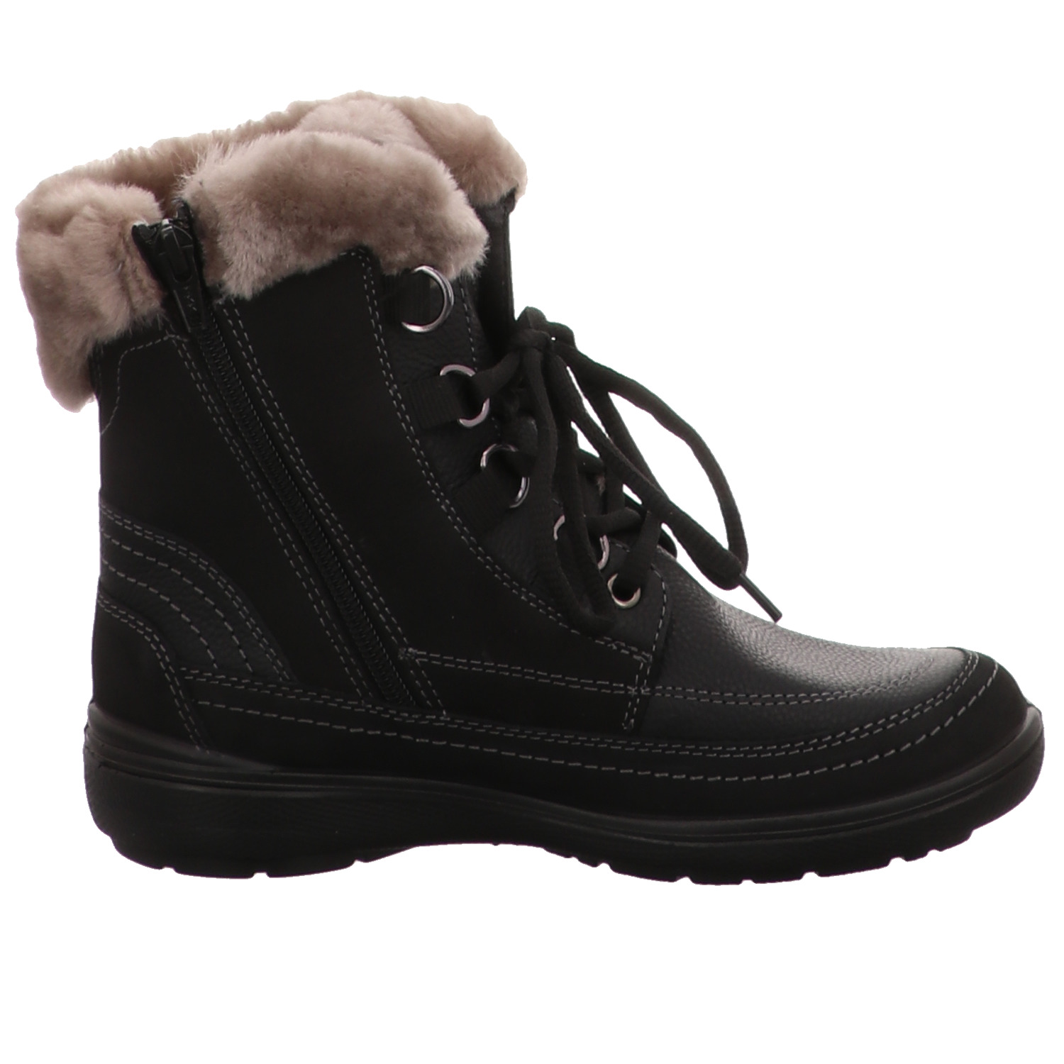 Jomos Schnürstiefel schwarz