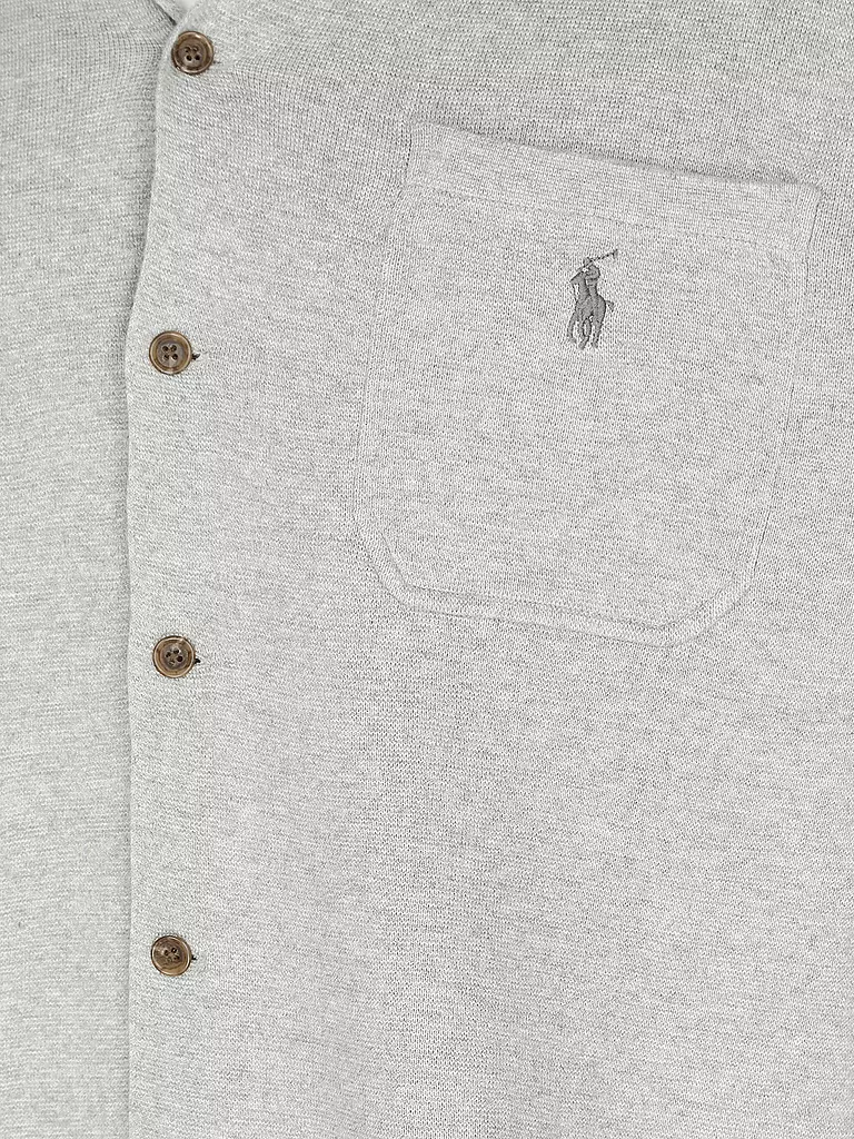 POLO RALPH LAUREN Strickjacke hellgrau