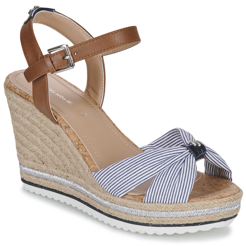 Tom Tailor - 5390211 - Bleu / Marron / Blanc