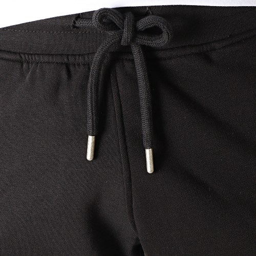 Short Jogging Logo Noir Rouge
