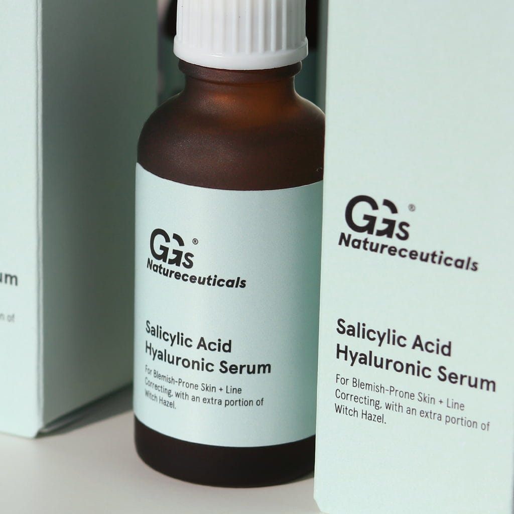 GGs Natureceuticals  Salicylic Acid Hyaluronic Serum, 30 ml