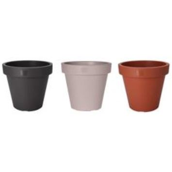 Bloempot E&K diverse kleuren kunststof Ø 50 cm