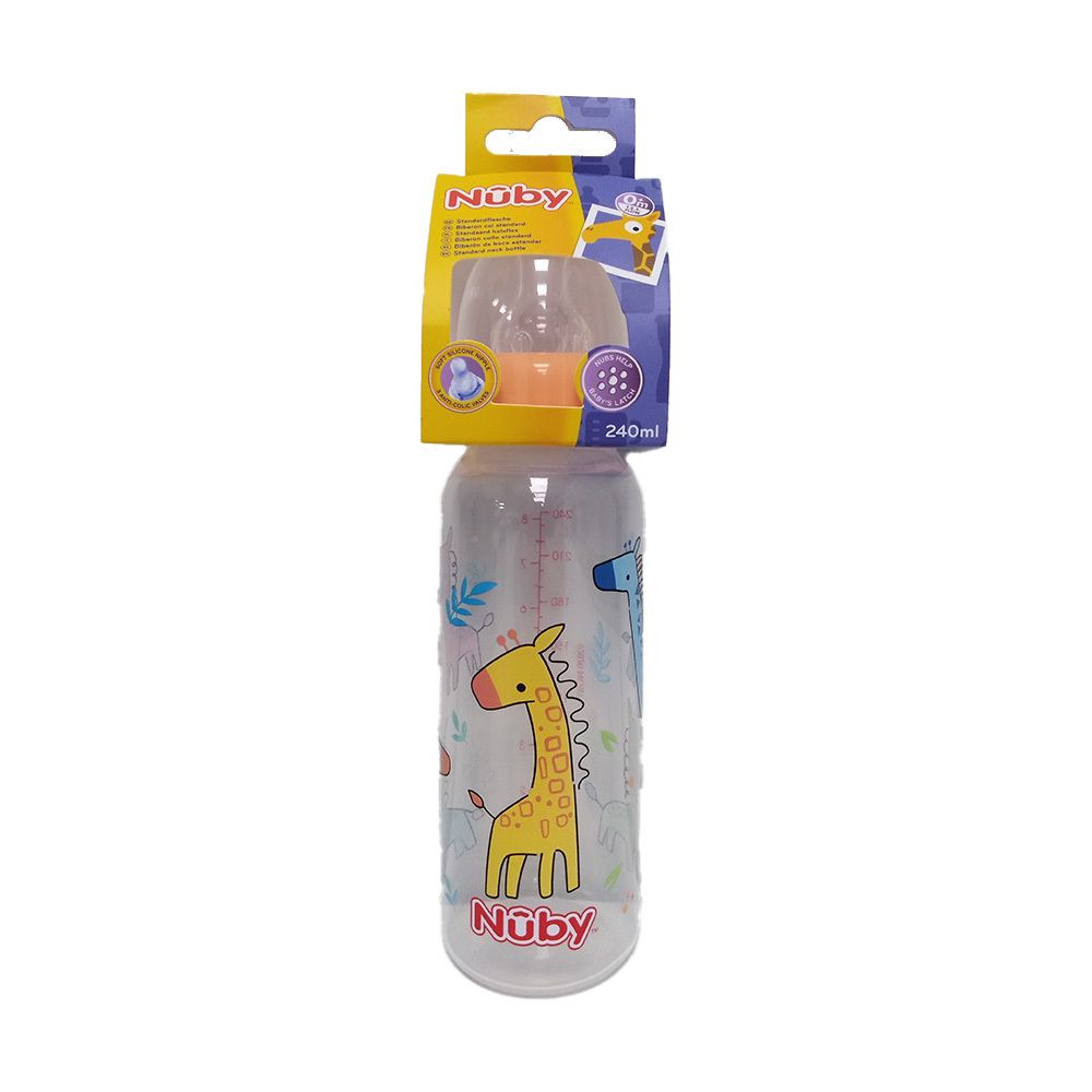 Nûby Babyflasche 1.2.3 Durchfluss 0 Monate +