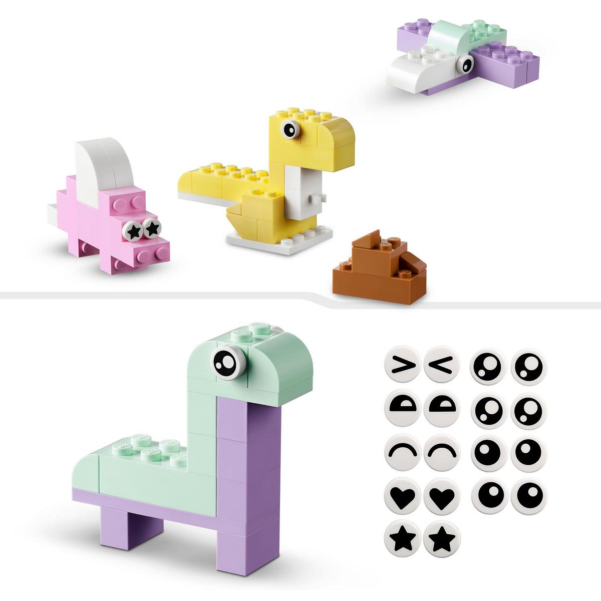 Amusement créatif pastel Lego Classic 11028