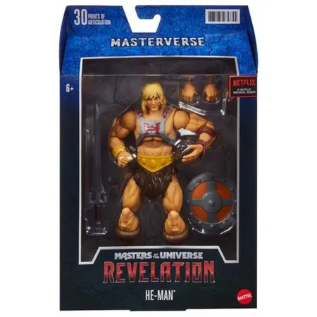 Mattel Masters of the Universe: Revelation Masterverse Actionfigur 18 cm: He-Man