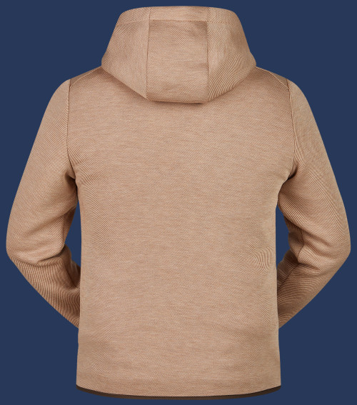 DynaCross Men Hood ScuWiLiHiTec, Macchiatomelange