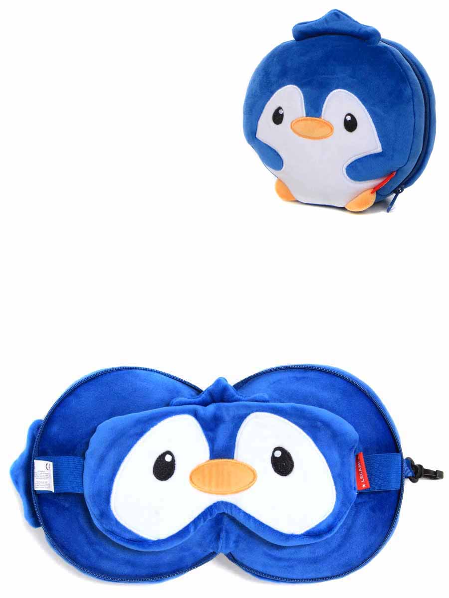 Coussin de voyage 2-en-1 Legami Pingouin