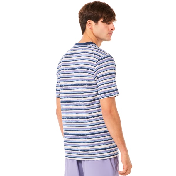 T-shirt OAKLEY BLURRED STRIPES TEE BLURRED STRIPE MC BLURRED STRIPEL MC
