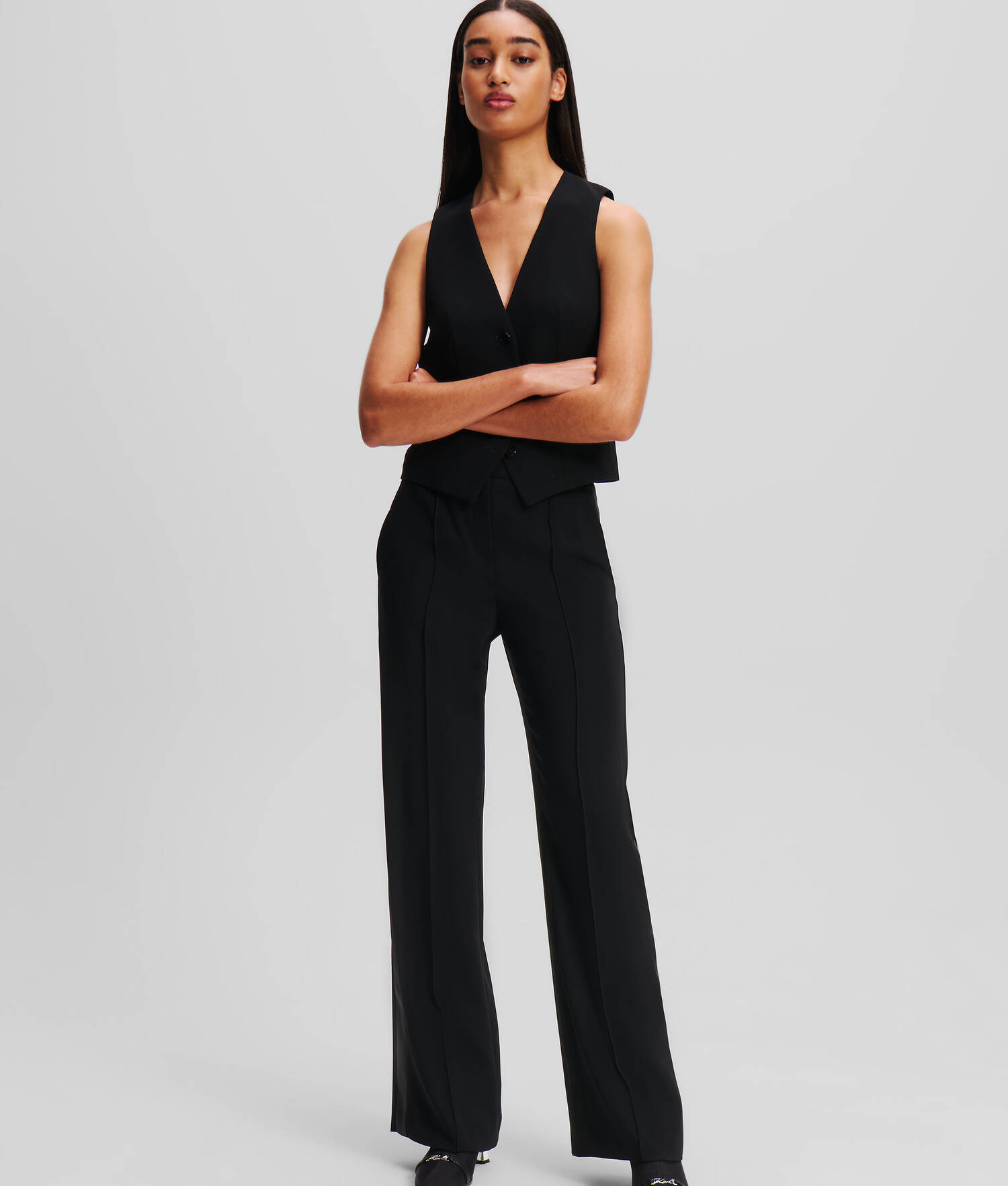 PANTALON DE SMOKING AJUSTÉ