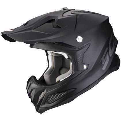 Casque cross Scorpion Exo VX-22 AIR - SOLID - NOIR MAT 2023 - Noir
