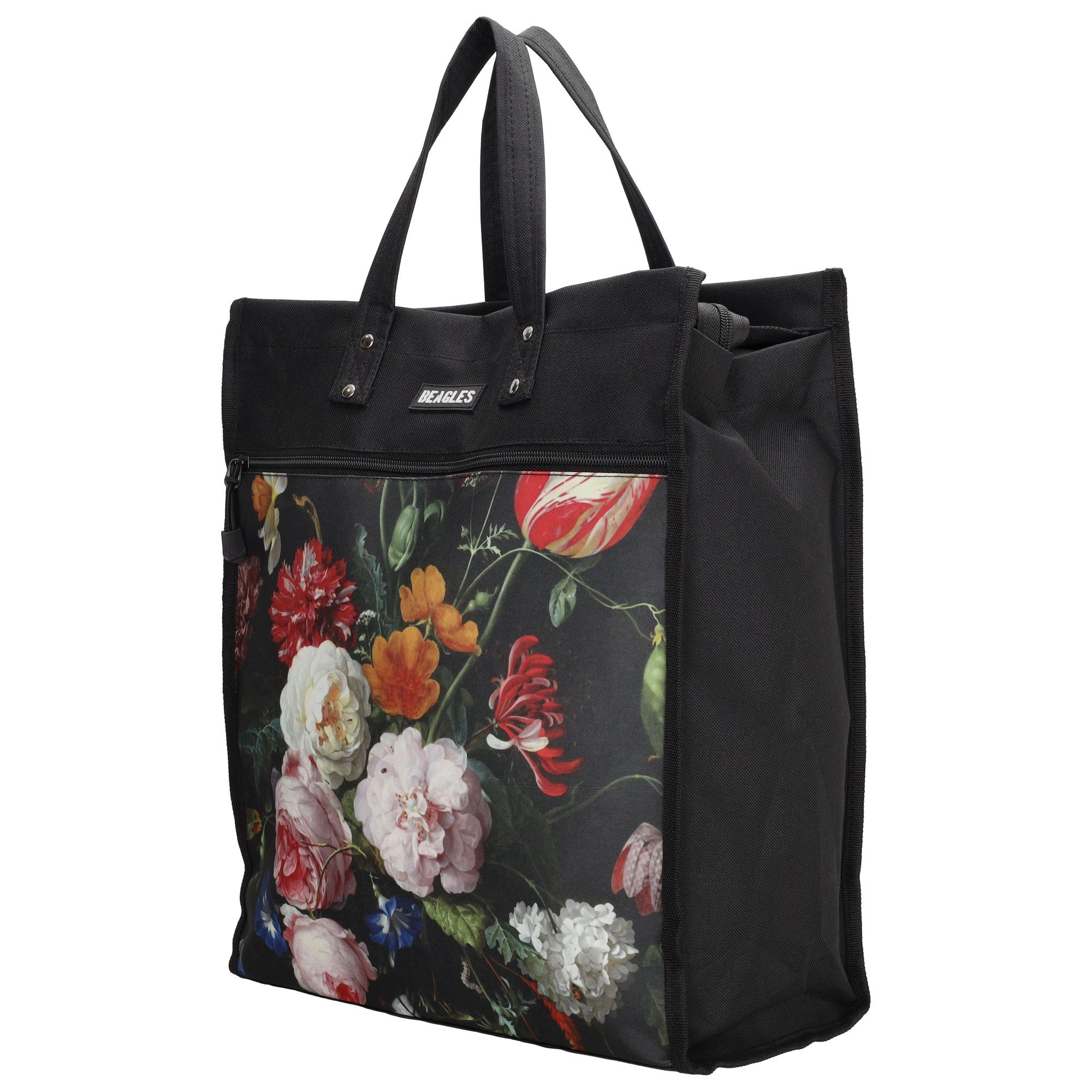 Beagles Shop & Go Boodschappentas Flowers