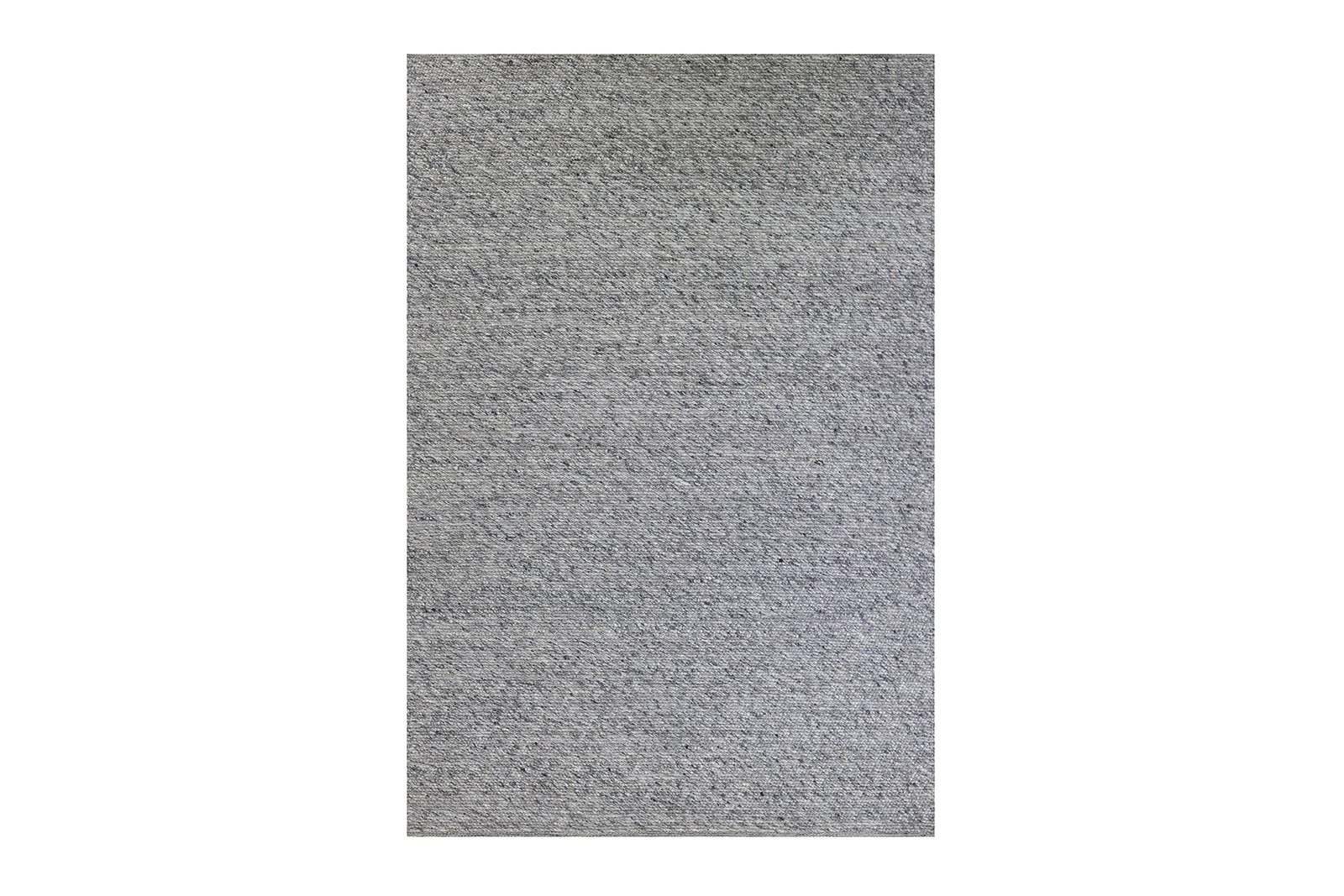 Dover løper Varmgrå ullfilt. 70x140 cm