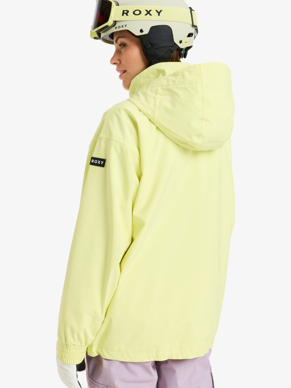 Landscape 10K Veste de snow technique Jaune Femme
