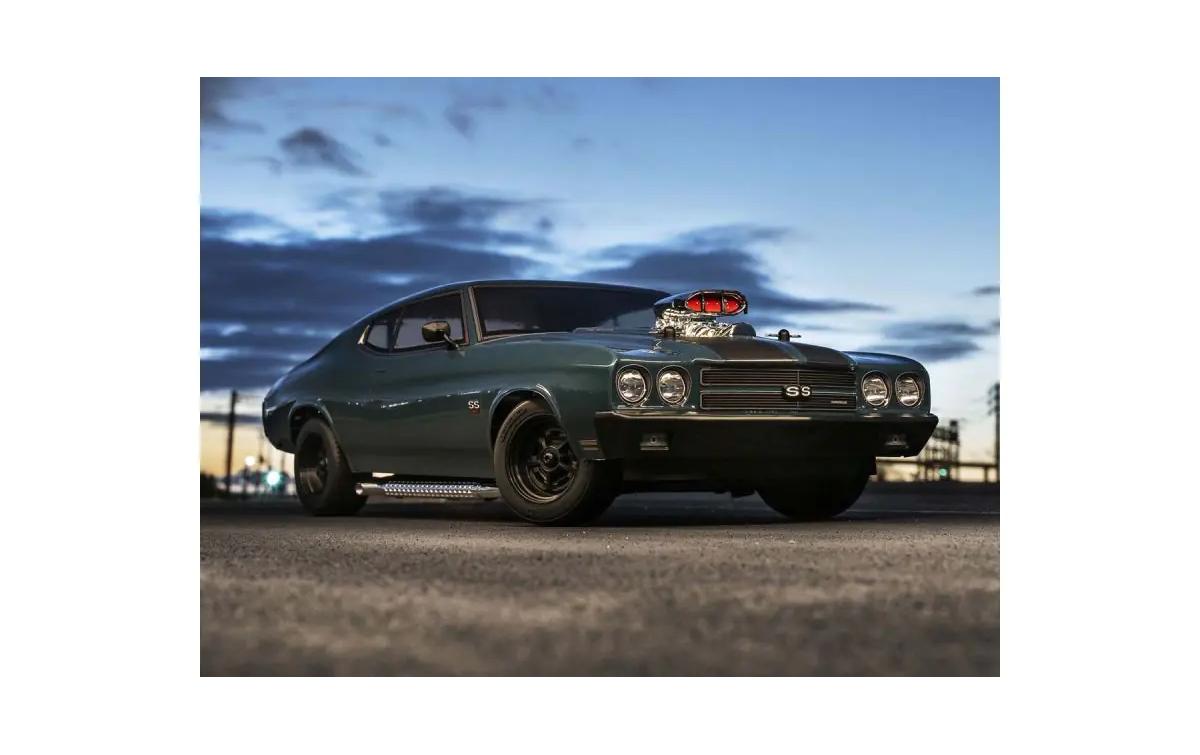 Tourenwagen Fazer MK2 Chevy Chevelle Supercharged ARTR 1:10<br>4WD On-Road Modell mit 1970 Chevrolet Chevelle Karosserie