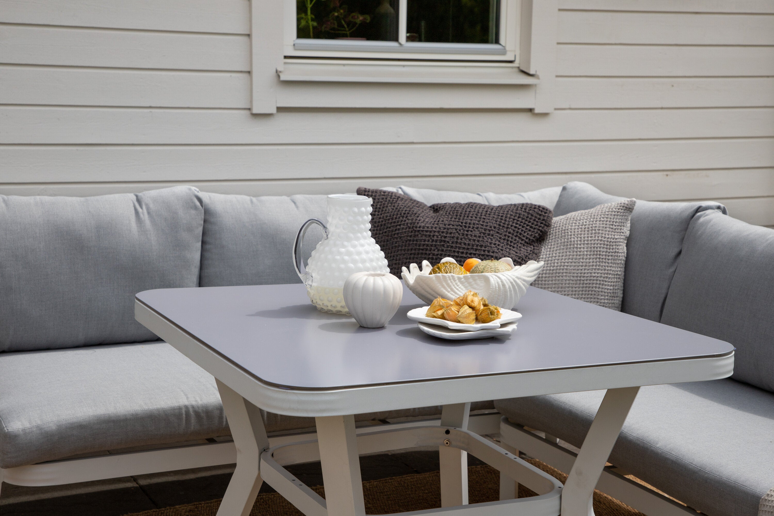 Rebellenclub Amary Hoekloungeset - Wit