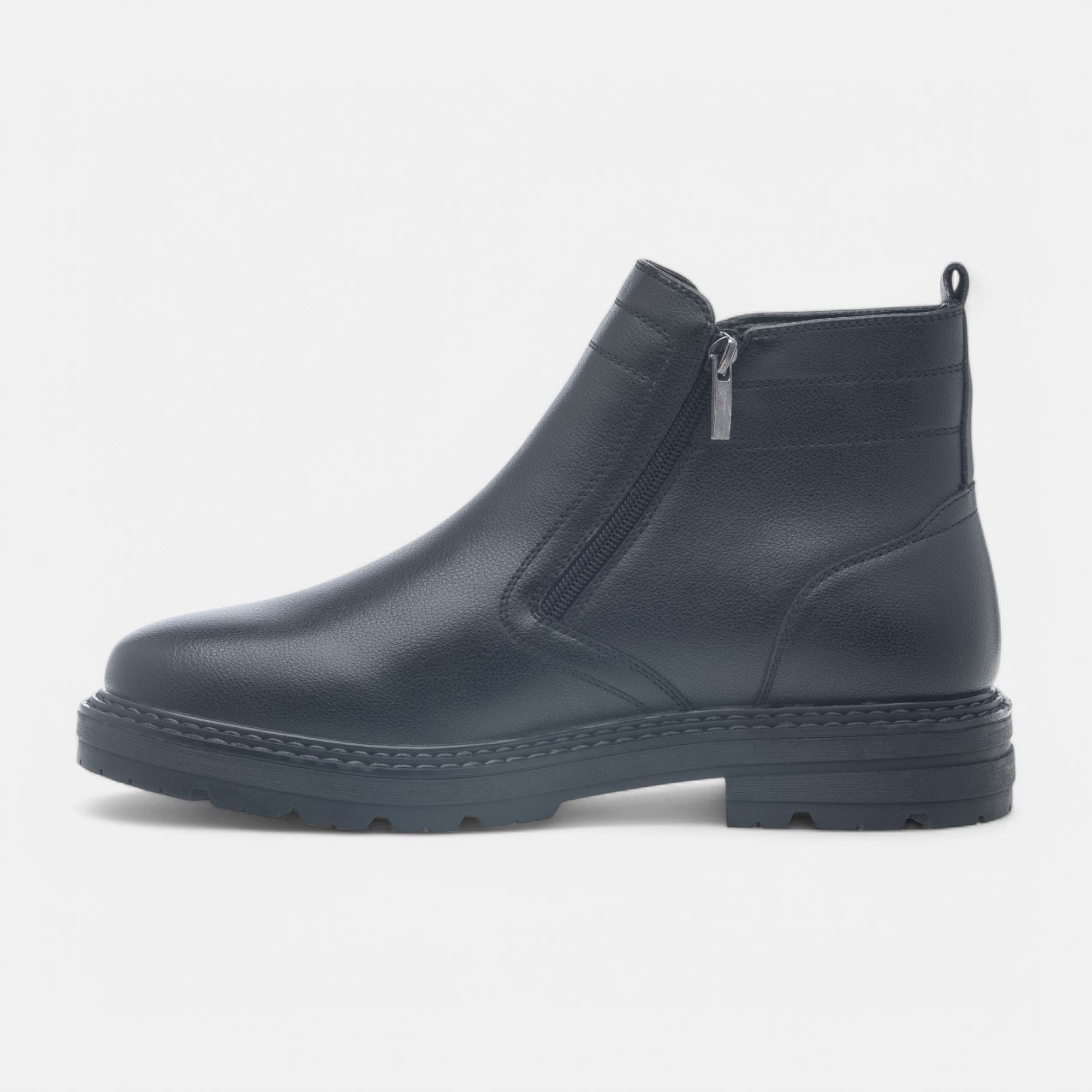 Bottines pieds sensibles Homme noir