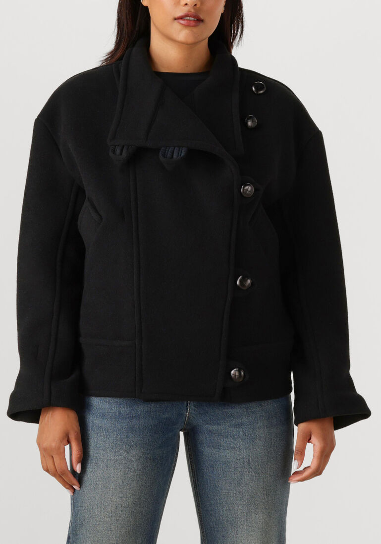 zwarte isabel marant jassen hanis-gb 25ama0267fb