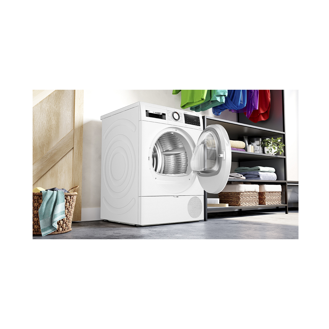 Bosch WGE0340VCH 8kg & WQG233D2CH 8kg Waschturm