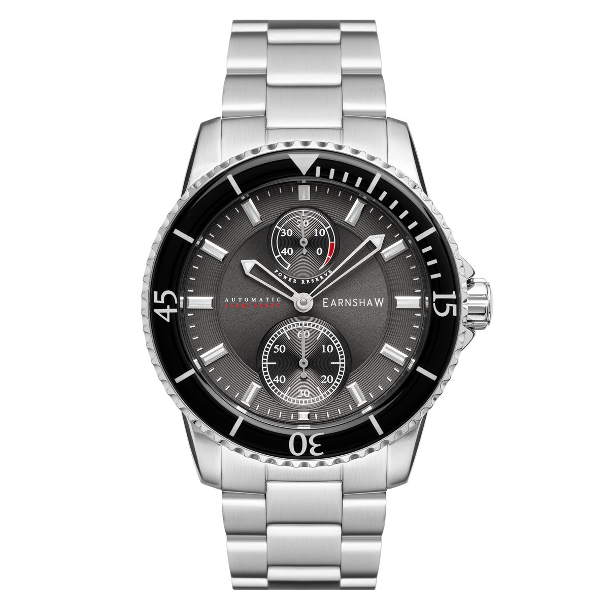 Montre automatique en acier inoxydable HAWKE COFFRET