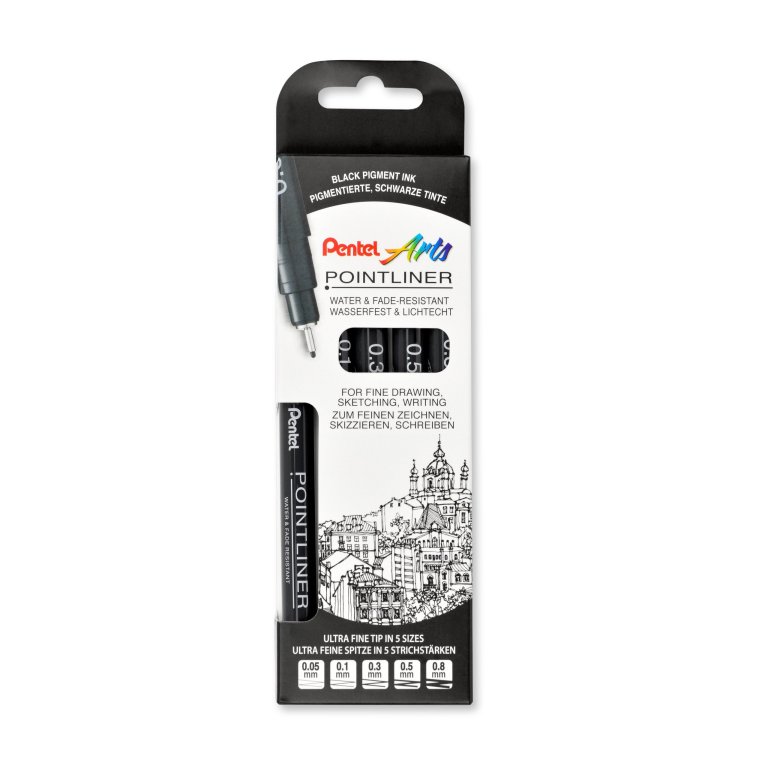 Pentel Pointliner, Set