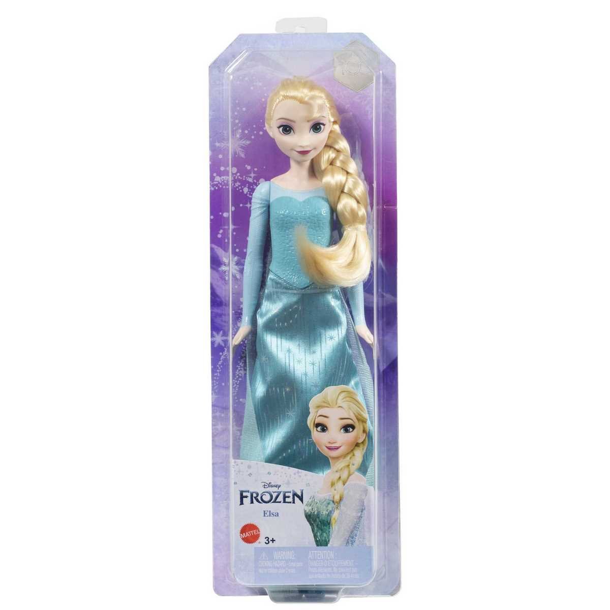 Poupée mannequin Elsa robe turquoise - La Reine des Neiges