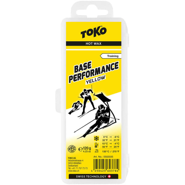Fart ski TOKO BASE PERFORMANCE 120G YELLOW