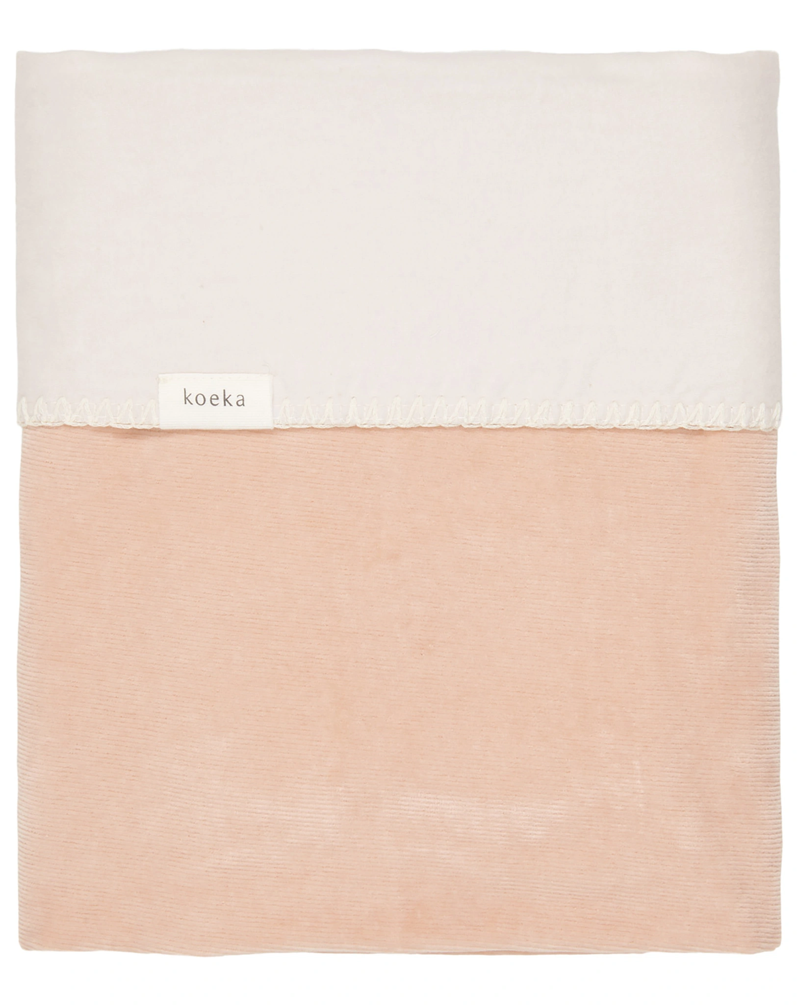 Flanell-Babydecke ODDI (75x100) in rosa salt