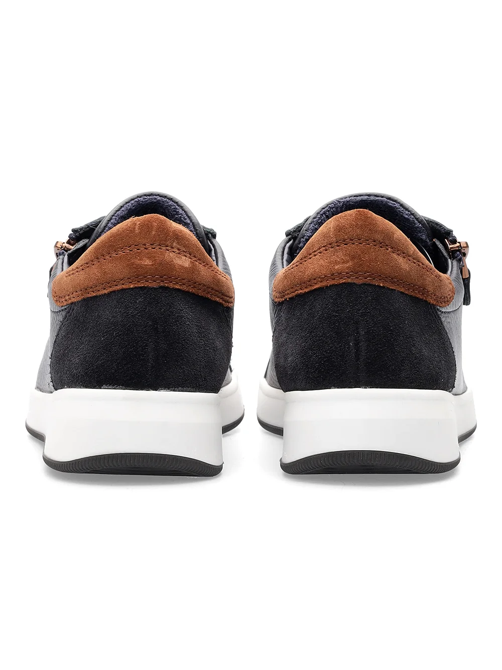 Schnürschuh Rom blau