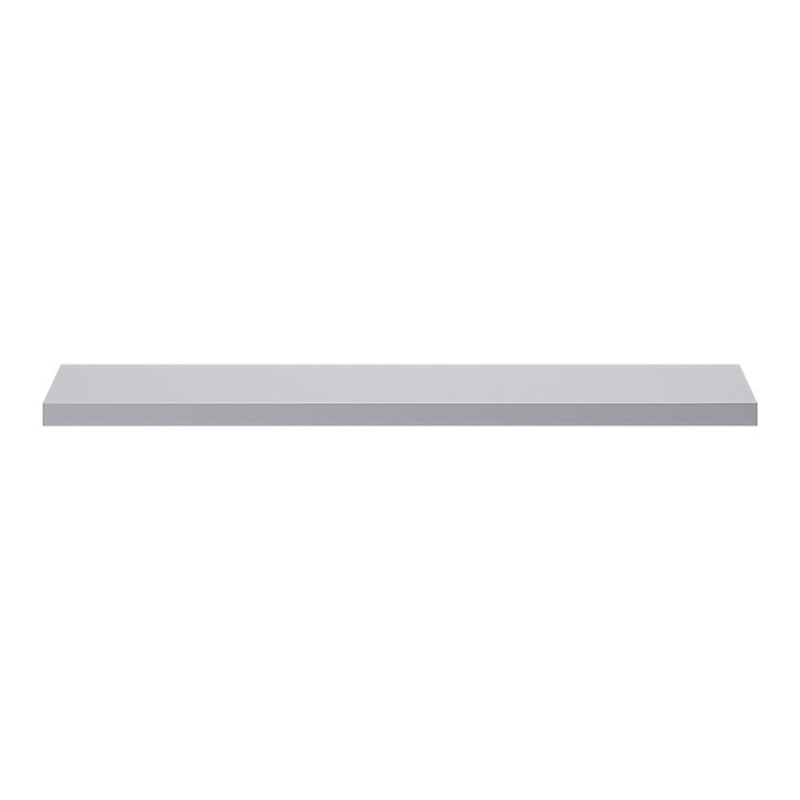 Tablette murale avec fixation invisible Form Cusko gris 118 cm