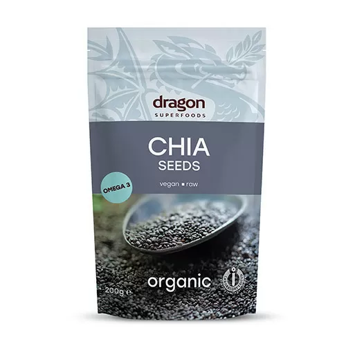 Dragon Superfoods Chia frø Ø - 200 g