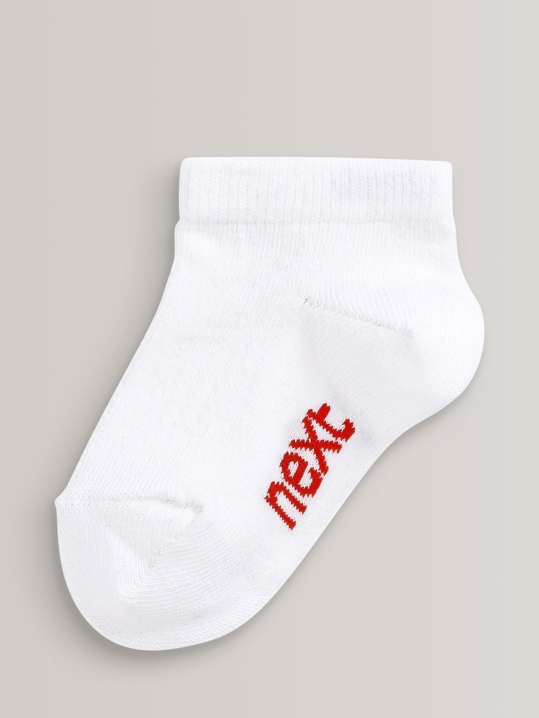 Wit - Rich verpakking van 7 sneakersokken