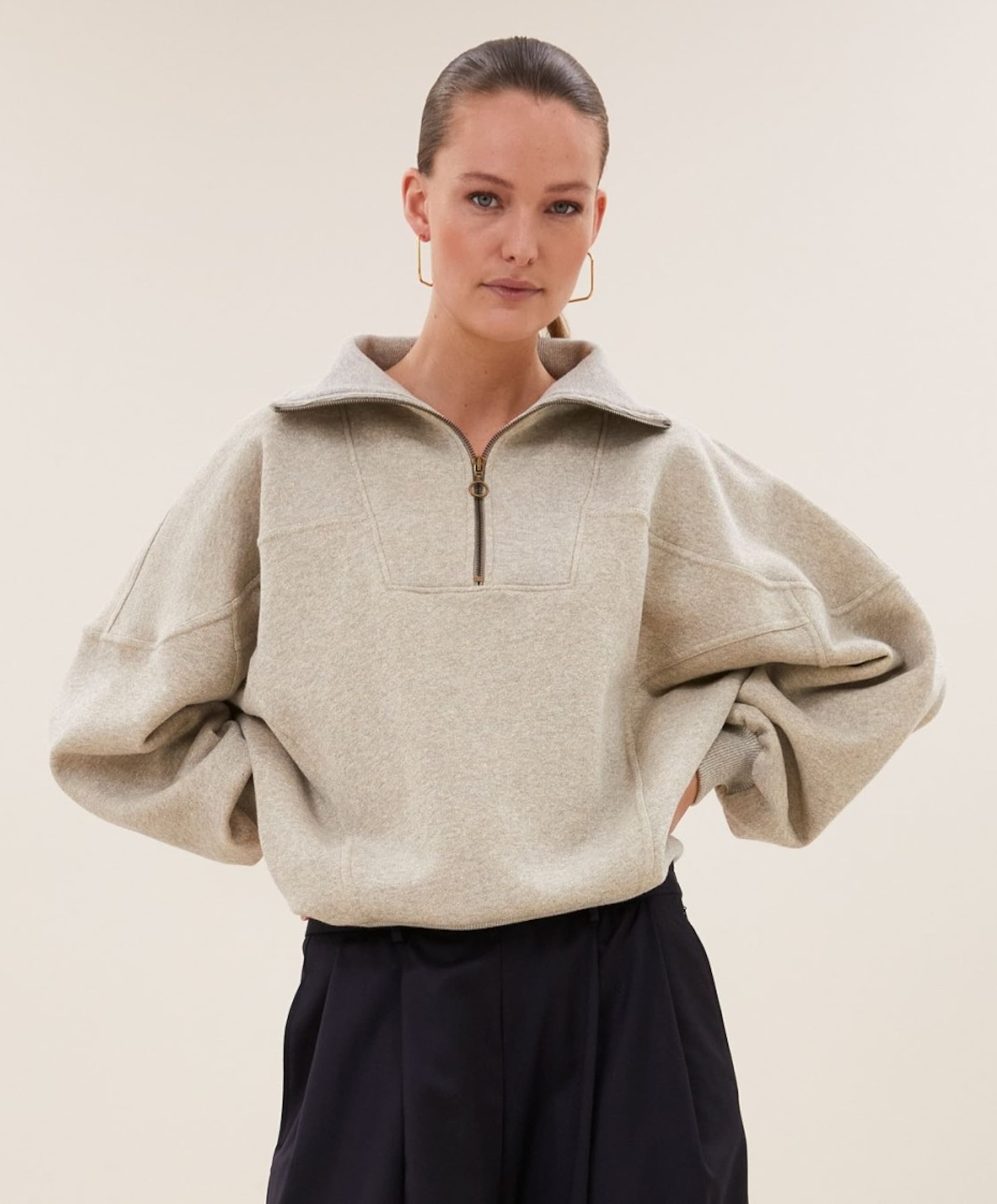 by-bar Dames sweater goud