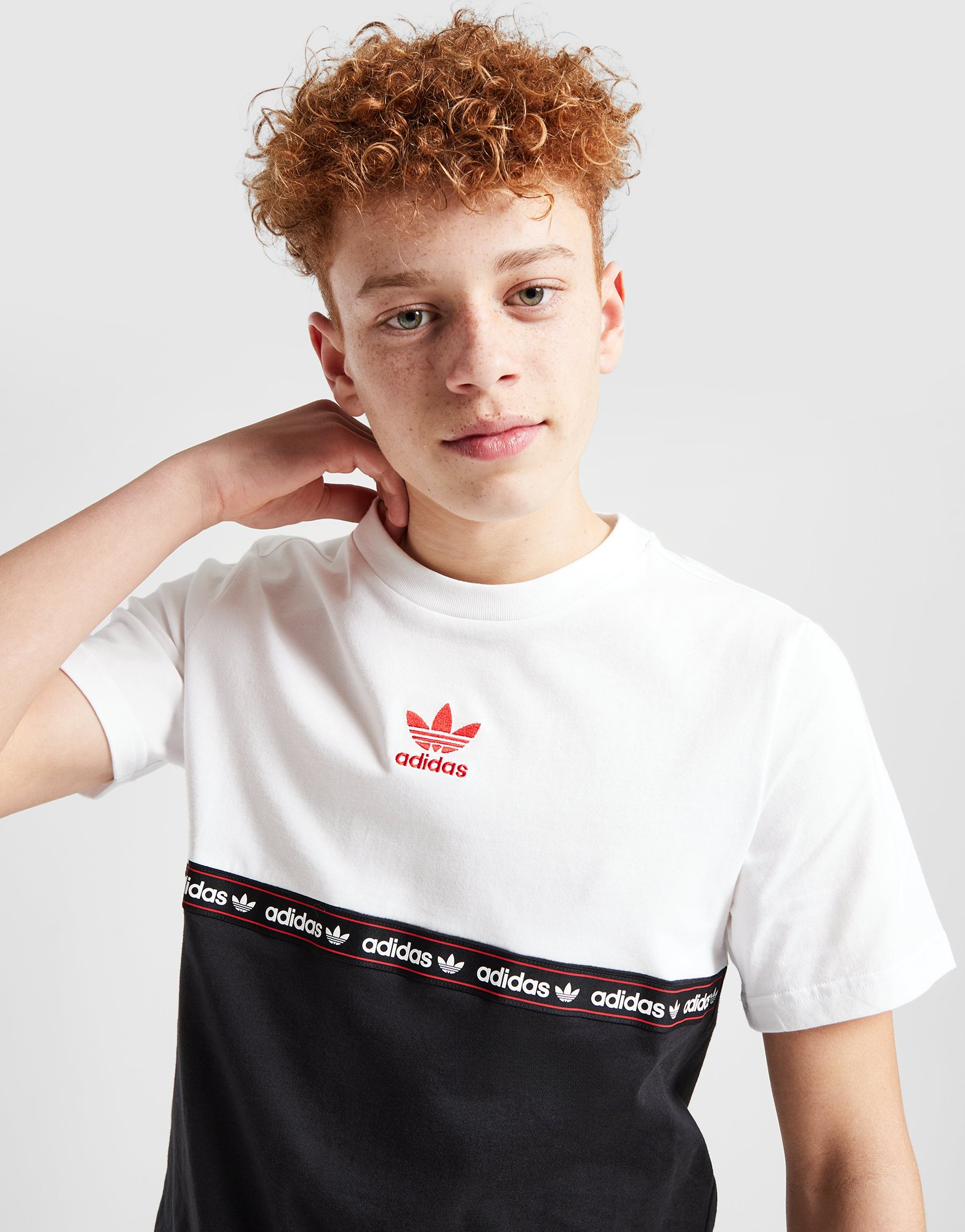 adidas Originals T-shirt Manches Courtes Tape Junior