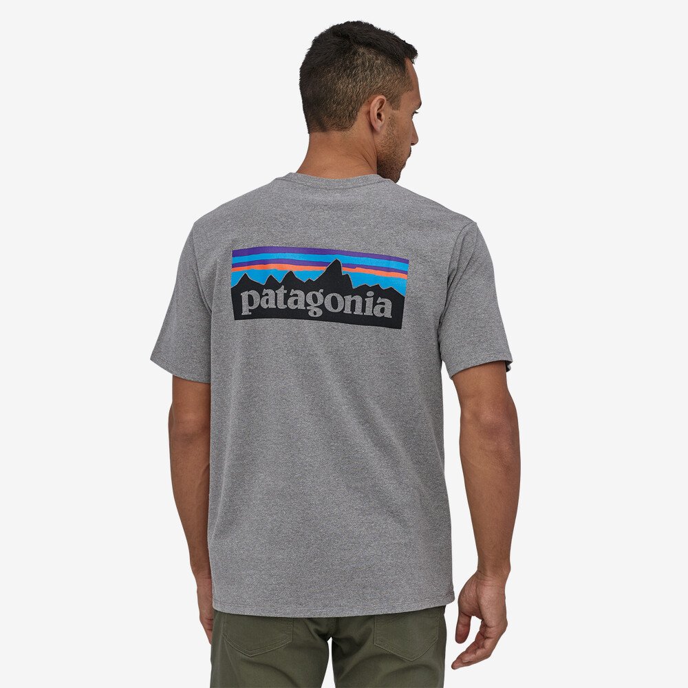 Patagonia P-6 Logo Responsibili-Tee, M's<br>Bestselger!