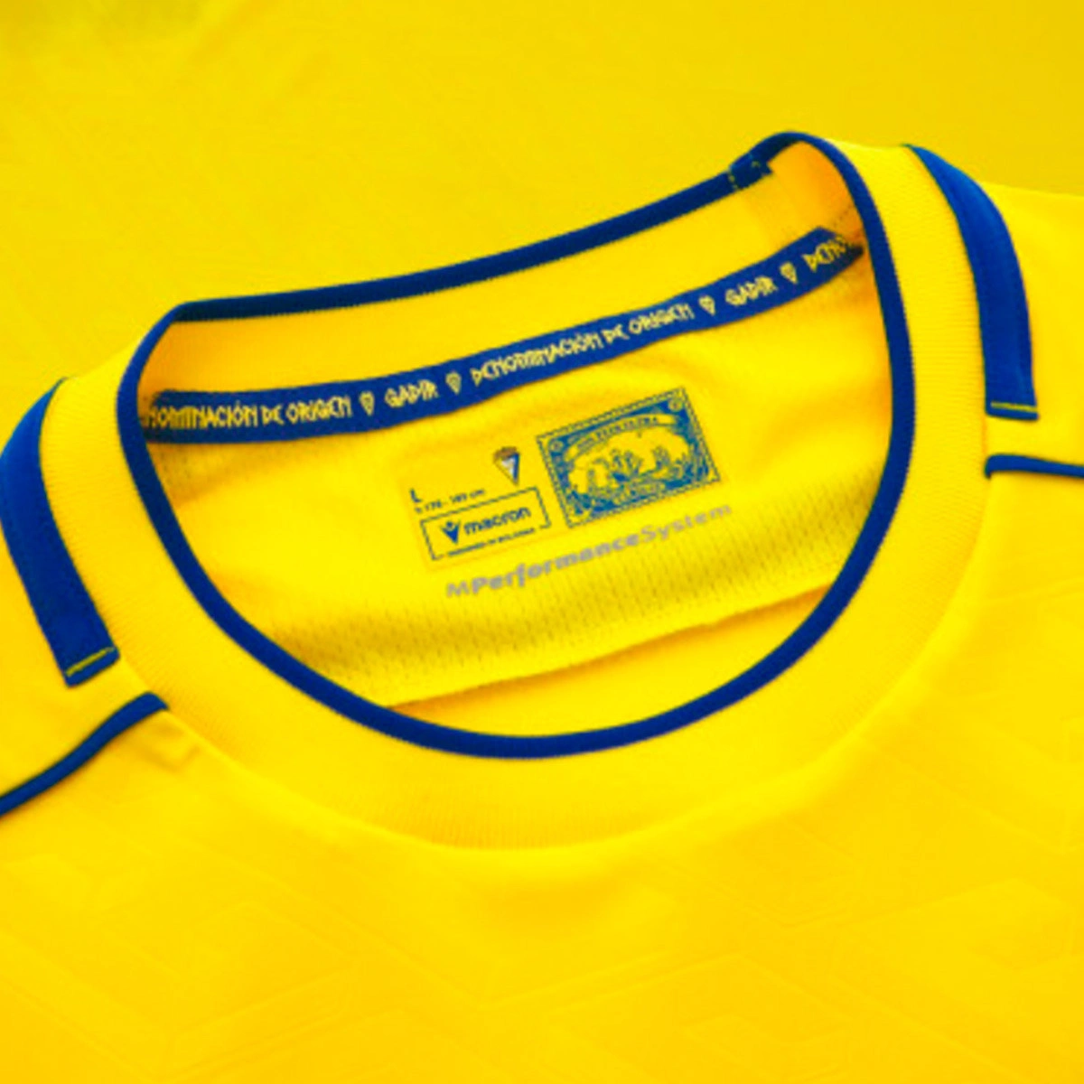 Camisola Macron Cadiz CF Primeiro Equipamento 2025-2026 Criança