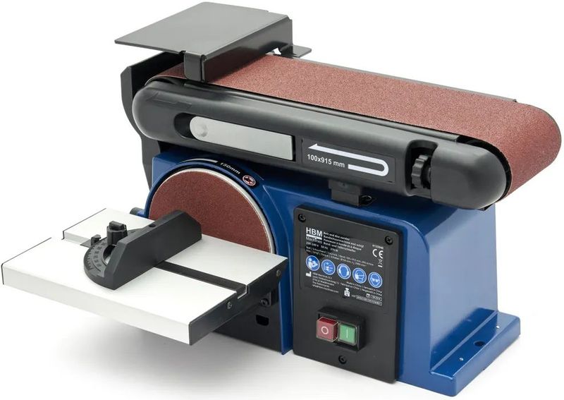 HBM - Band- en Schijfschuurmachine - 100 x 915 mm