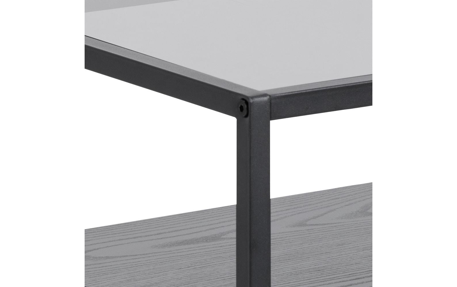 Nachttisch Randolf 40 x 35 x 60 cm, SchwarzNachtschrank