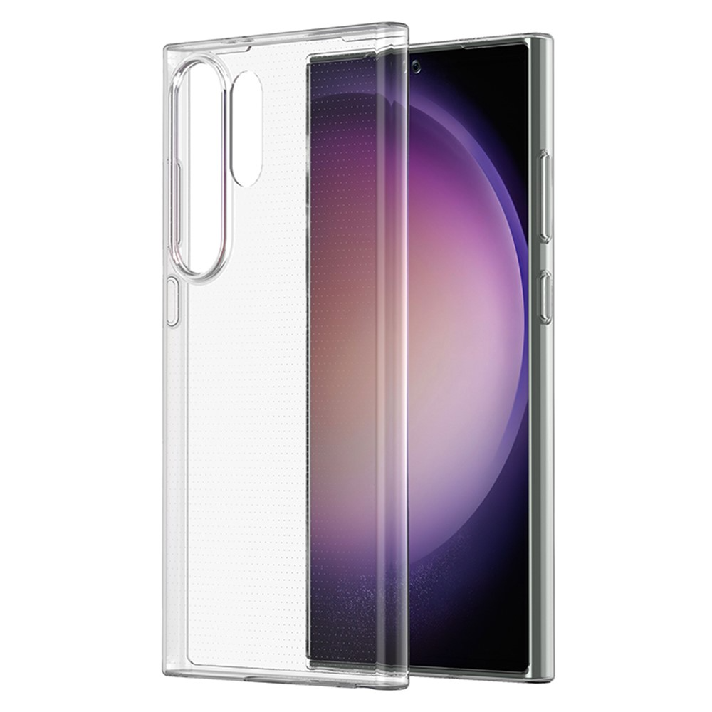 Samsung Galaxy S24 Ultra Gummi Case Schutzhülle - Transparent