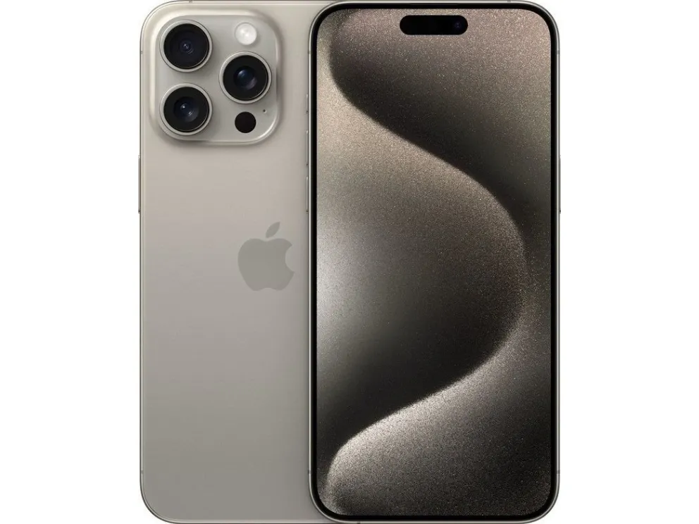 Apple iPhone 15 Pro Max - 5G smartphone - dual-SIM / Intern hukommelse 256 GB - OLED-skærm - 6.7