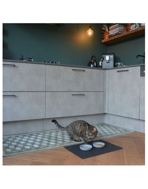 District 70 Placemat Siliconen 50x35 cm - Hondenvoerbak
