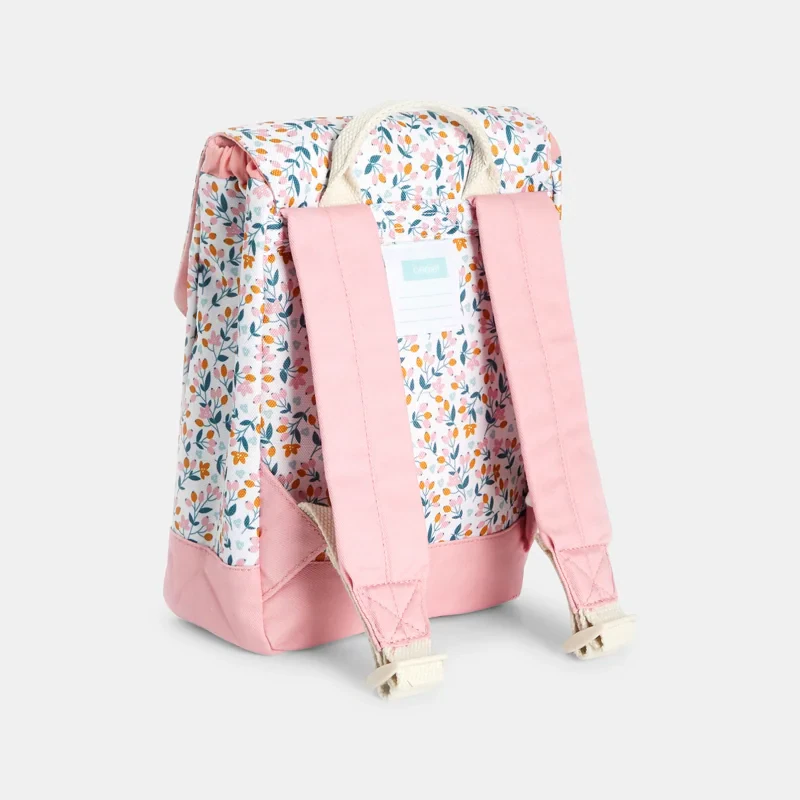 Sac à dos fleuri chat rose bébé fille Rose