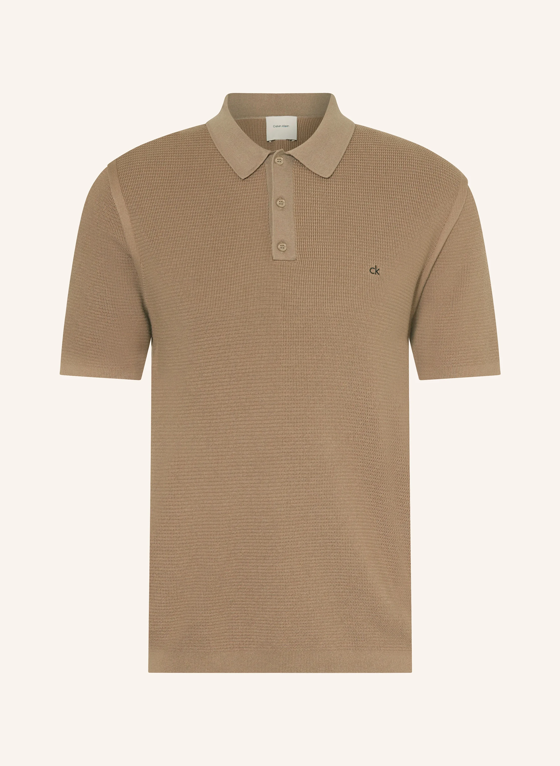 Calvin Klein Strick-Poloshirt