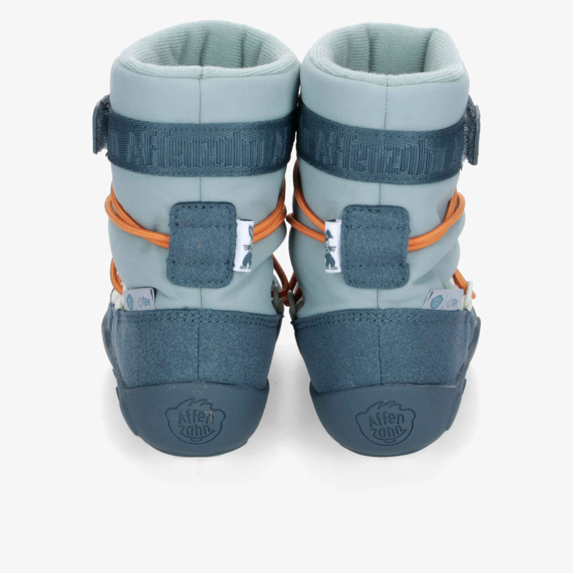 Affenzahn Kinder Klettstiefel Vegan Snowy Hase - Grün | reno.de