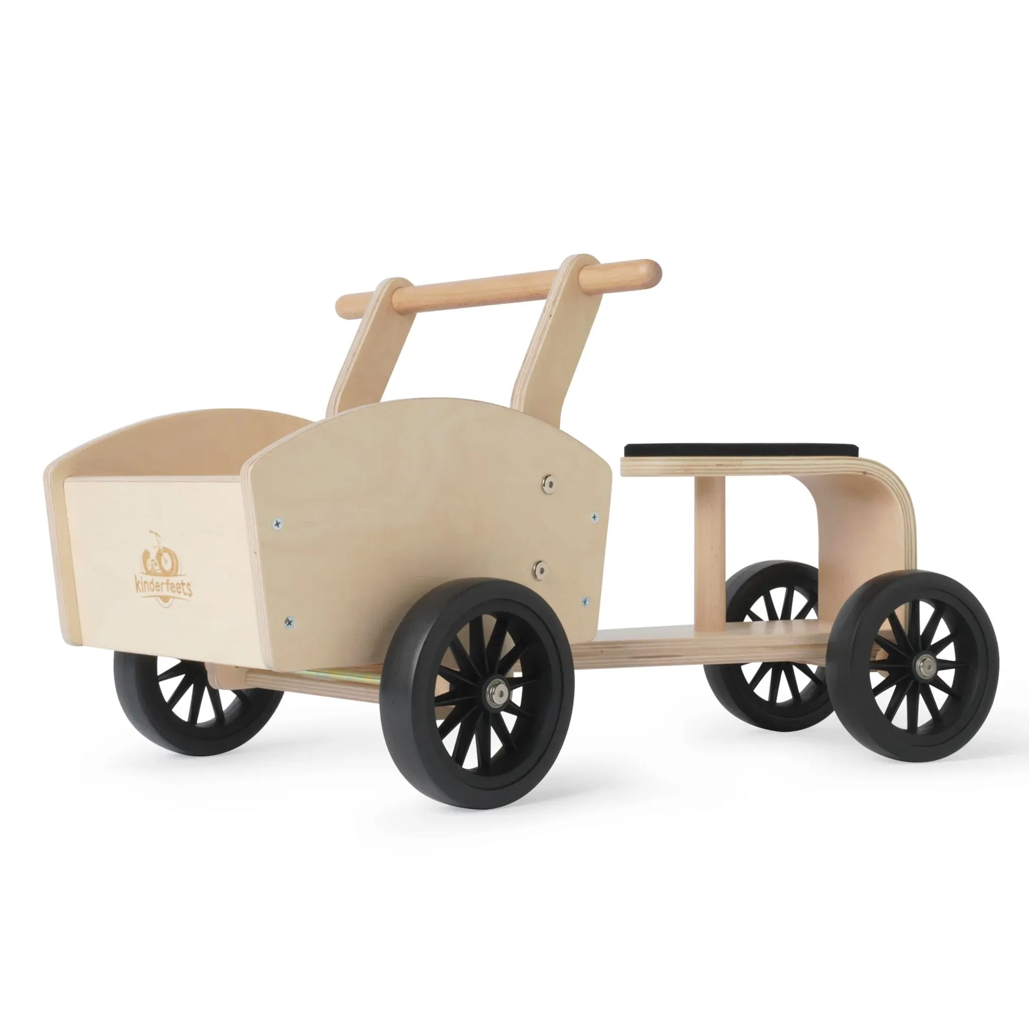 Kinderfeets Chariot Cargo Bike Kinderfeets - Naturel  Blanc